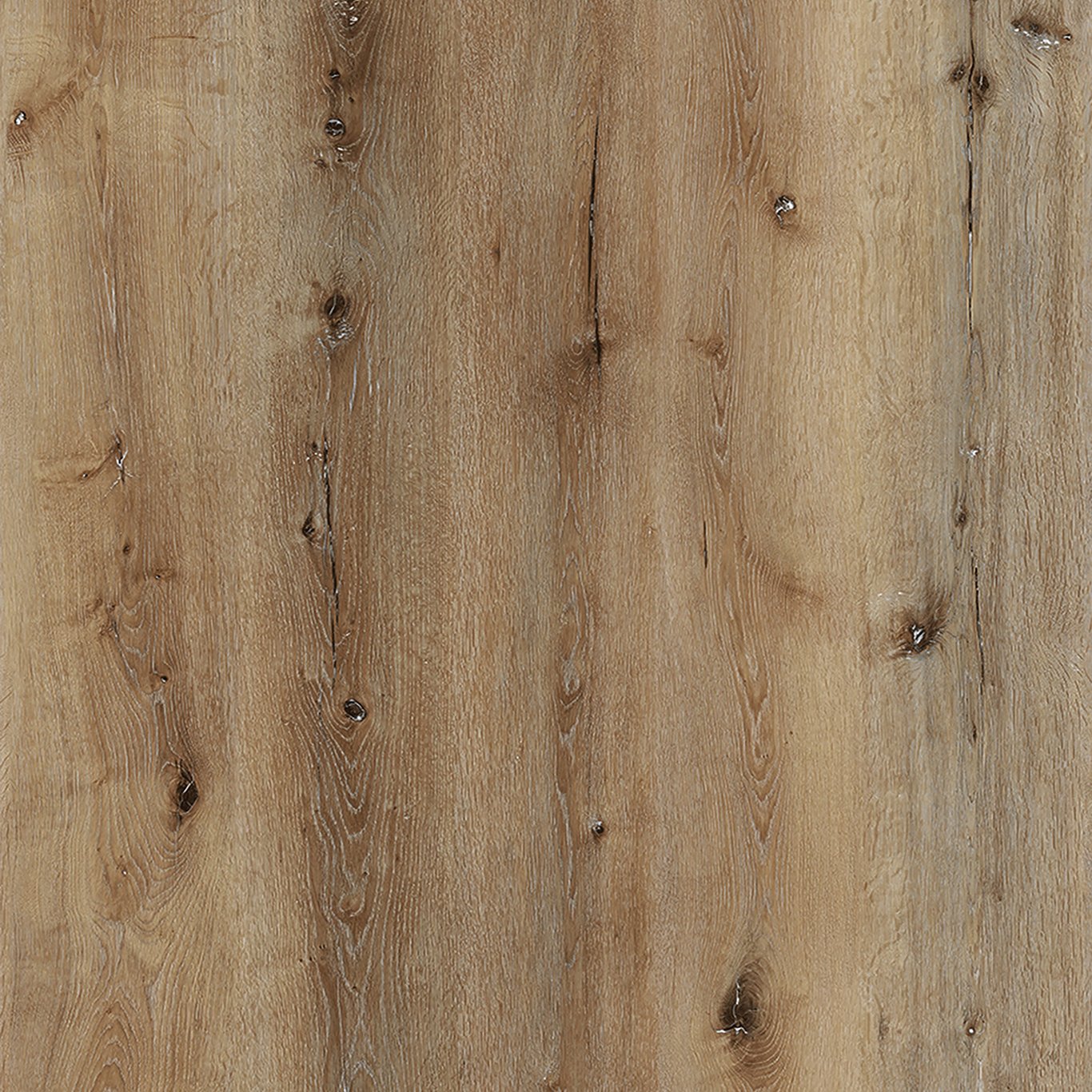6.5mm SPC / Rigid Core Vinyl Straight Plank Click System Titan Line Wide Planks Mid Oak Classic