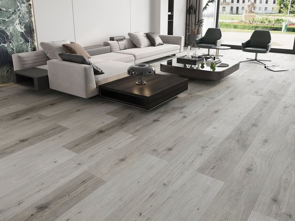 2.5mm Luxury Vinyl Tile (LVT) Straight Plank Glue Down Builder's Line Wide Planks