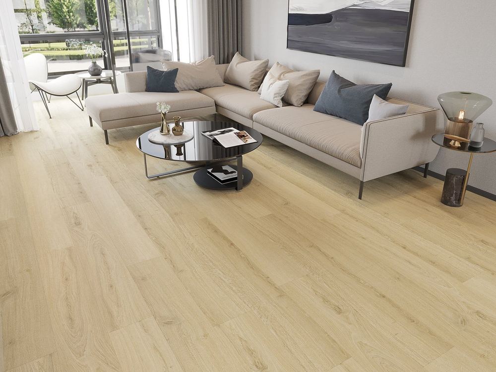 2.5mm Luxury Vinyl Tile (LVT) Straight Plank Glue Down Builder's Line Wide Planks