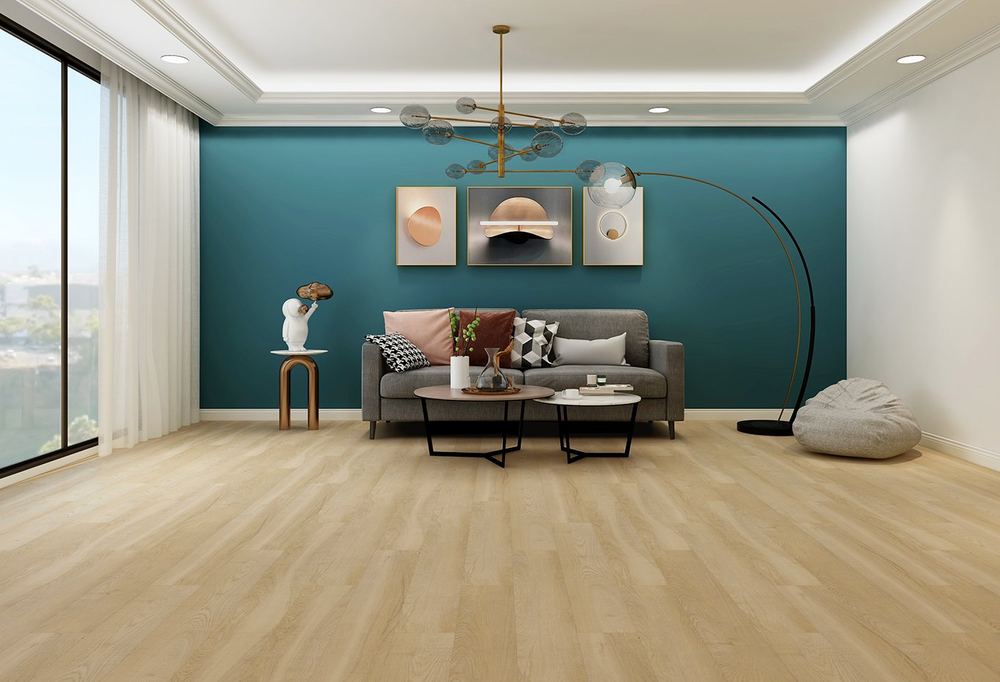 2.5mm Luxury Vinyl Tile (LVT) Straight Plank Glue Down Builder's Line Wide Planks