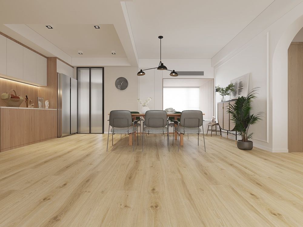 2.5mm Luxury Vinyl Tile (LVT) Straight Plank Glue Down Builder's Line Wide Planks