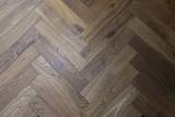 14mm Engineered Wood Chevron Click System Modern Line Narrow Planks - Image 1