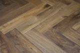 14mm Engineered Wood Chevron Click System Modern Line Narrow Planks - Image 2