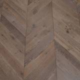 14mm Engineered Wood Chevron Click System Smoked / Double Smoked Modern Line Narrow Planks Mid Oak Rich - Image 3