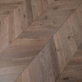 14mm Engineered Wood Chevron Click System Smoked / Double Smoked Modern Line Narrow Planks Mid Oak Rich - Image 4