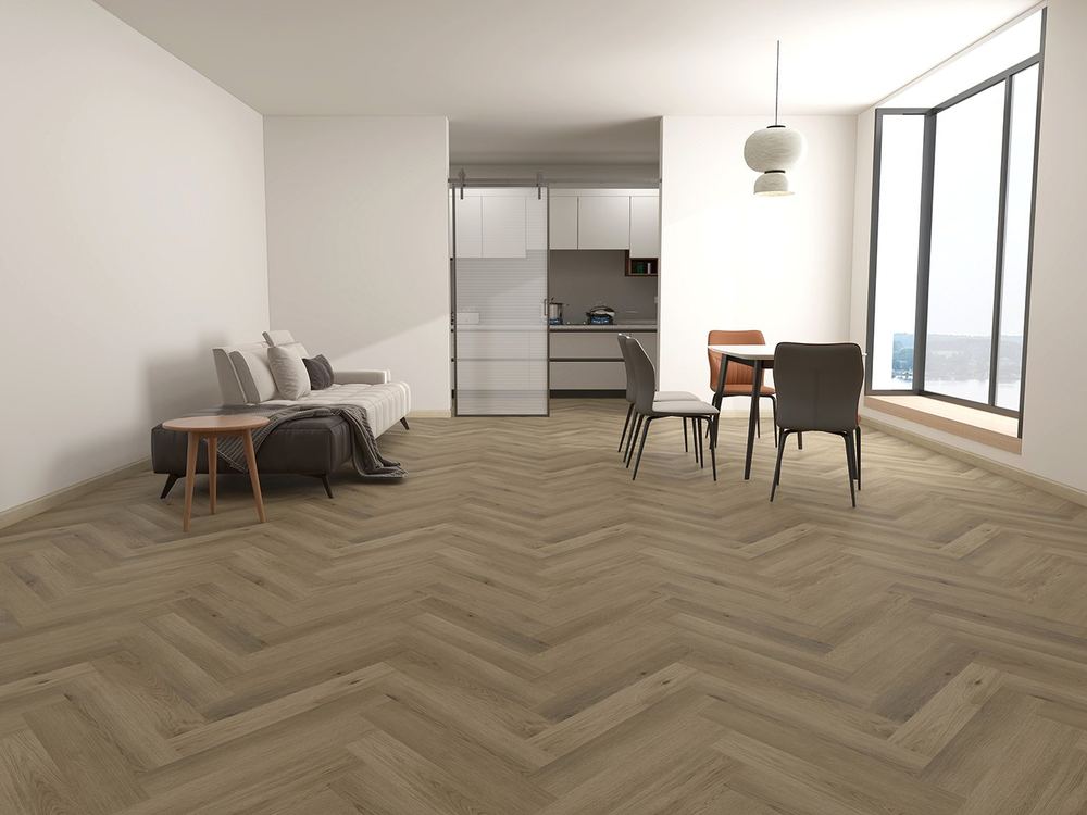 2.5mm Luxury Vinyl Tile (LVT) Herringbone Glue Down LVT Herringbone