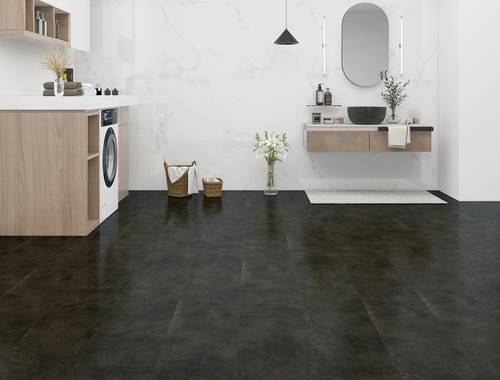 6.5mm SPC / Rigid Core Vinyl Tile / Staggered Click System Tile Effect Wide Planks