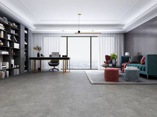 6.5mm SPC / Rigid Core Vinyl Tile / Staggered Click System Tile Effect Wide Planks