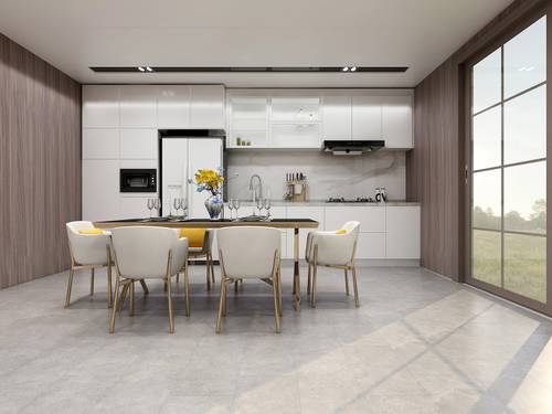 6.5mm SPC / Rigid Core Vinyl Tile / Staggered Click System Tile Effect Wide Planks