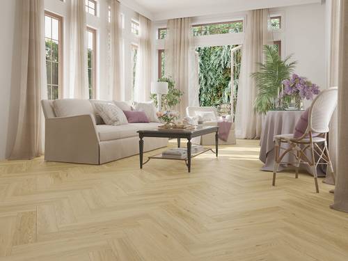 6.5mm SPC / Rigid Core Vinyl Herringbone Click System Herringbone