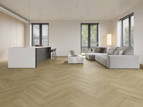 6.5mm SPC / Rigid Core Vinyl Herringbone Click System Herringbone