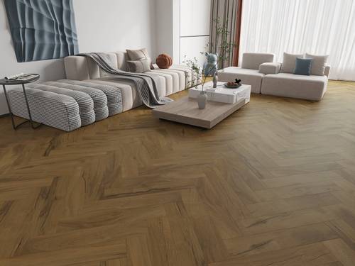 6.5mm SPC / Rigid Core Vinyl Herringbone Click System Herringbone