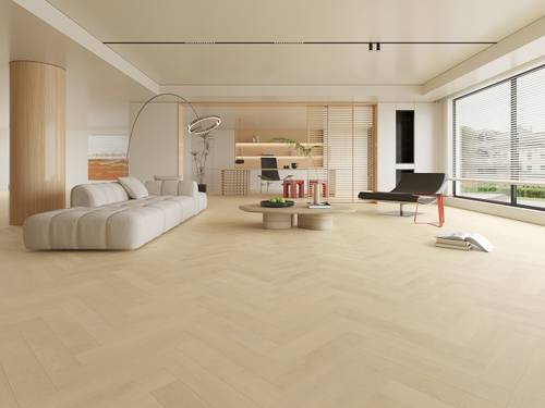 6.5mm SPC / Rigid Core Vinyl Herringbone Click System Herringbone