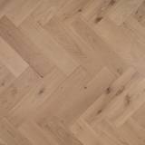 14mm Engineered Wood Herringbone Click System Classic Invisible Lacquered / Lac Modern Line Mid Oak Light - Image 2