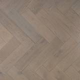 14mm Engineered Wood Herringbone Click System Brushed UV Oiled Modern Line Cool Mid Grey - Image 4