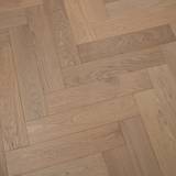 14mm Engineered Wood Herringbone Tongue & Groove Invisible Lacquered / Lac Modern Line Mid Oak Light - Image 4