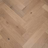 14mm Engineered Wood Herringbone Tongue & Groove Classic Invisible Lacquered / Lac Modern Line Mid Oak Light - Image 2