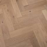 14mm Engineered Wood Herringbone Tongue & Groove Classic Invisible Lacquered / Lac Modern Line Mid Oak Light - Image 3