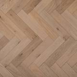 14mm Engineered Wood Herringbone Tongue & Groove Classic Unfinished Modern Line Mid Oak Light - Image 4