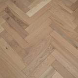 14mm Engineered Wood Herringbone Tongue & Groove Classic Invisible Lacquered / Lac Modern Line Narrow Planks Mid Oak Light - Image 3