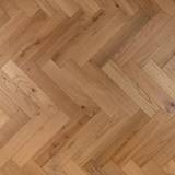 14mm Engineered Wood Herringbone Tongue & Groove UV Oiled Modern Line Narrow Planks Mid Oak Classic - Image 2