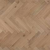 14mm Engineered Wood Herringbone Tongue & Groove Classic Unfinished Modern Line Narrow Planks Mid Oak Light - Image 4