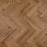 18mm Engineered Wood Herringbone Tongue & Groove Brushed UV Oiled Modern Line Narrow Planks Mid Oak Classic - Image 2
