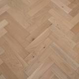 18mm Engineered Wood Herringbone Tongue & Groove Unfinished Modern Line Narrow Planks Mid Oak Light - Image 2
