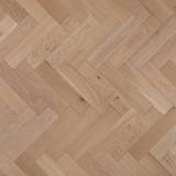 18mm Engineered Wood Herringbone Tongue & Groove Unfinished Modern Line Narrow Planks Mid Oak Light - Image 4