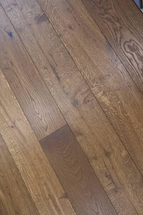 14mm Engineered Wood Straight Plank Tongue & Groove Smoke Brushed UV Oiled Trade Smart Collection Wide Planks