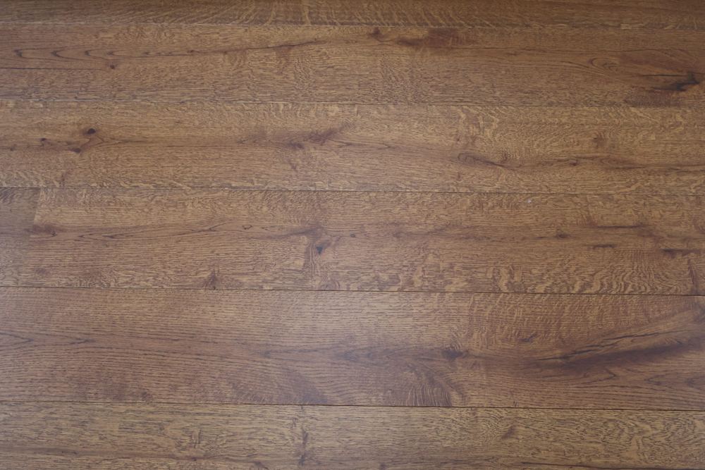 14mm Engineered Wood Straight Plank Tongue & Groove Golden Brushed Lacquered / Lac Trade Smart Collection Wide Planks