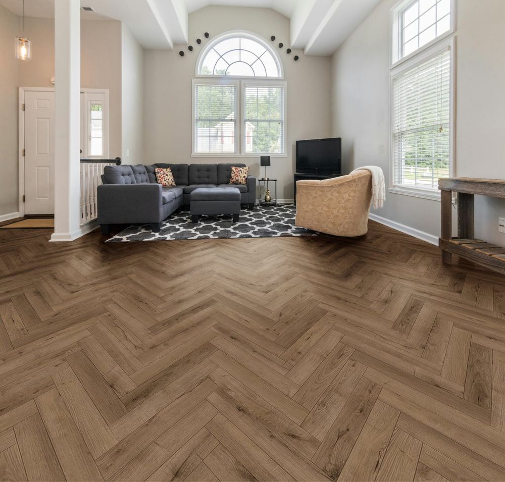 12mm Laminate Herringbone Click System 12mm Laminate Narrow Planks