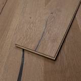 14mm Engineered Wood Straight Plank Tongue & Groove Antique Brushed Distressed Heritage Collection Wide Planks Mid Oak Rich - Image 1