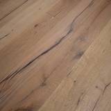 14mm Engineered Wood Straight Plank Tongue & Groove Antique Brushed Distressed Heritage Collection Wide Planks Mid Oak Rich - Image 4