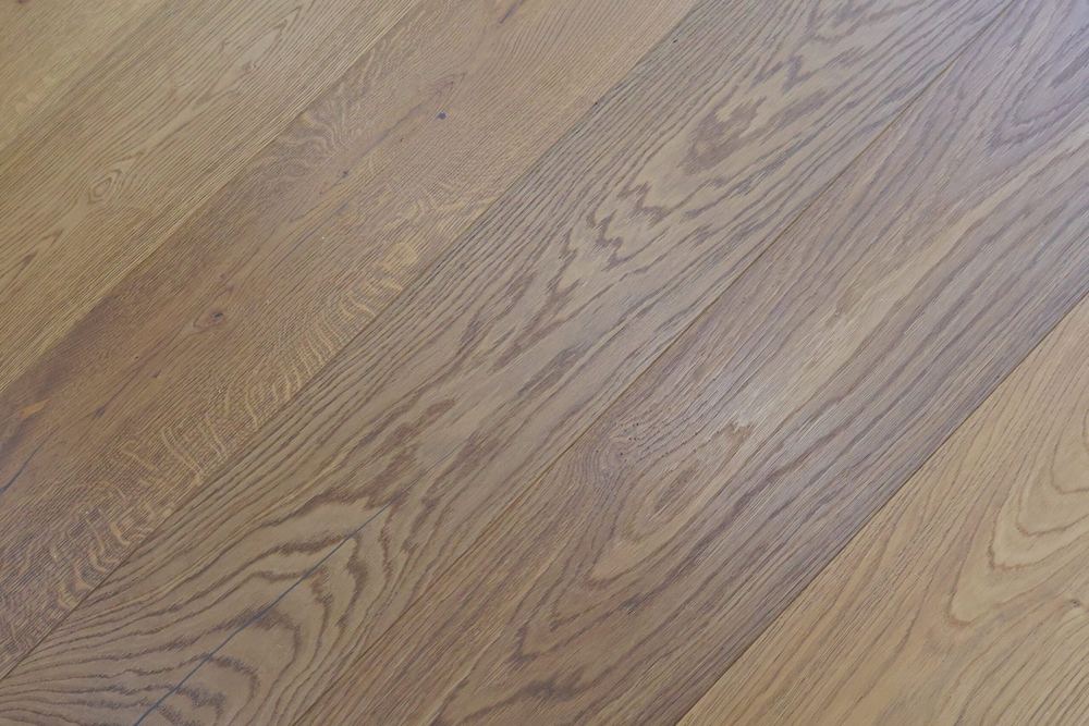 14mm Engineered Wood Straight Plank Tongue & Groove Smoke Brushed Oiled Trade Smart Collection Wide Planks