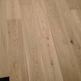 14mm Engineered Wood Straight Plank Tongue & Groove Brushed UV Oiled Builder's Line Dark Brown - Image 4