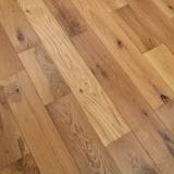 14mm Engineered Wood Straight Plank Tongue & Groove Oiled Builder's Line Mid Oak Light - Image 4