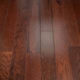 14mm Engineered Wood Straight Plank Tongue & Groove Walnut Colour Lacquered / Lac Builder's Line Mid Oak Rich - Image 3