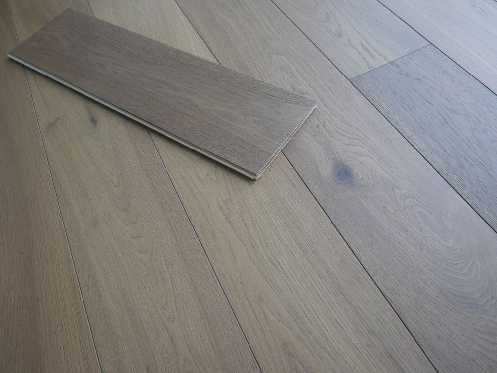 14mm Engineered Wood Straight Plank Click System Oiled Project Line Wide Planks Mid Oak Classic