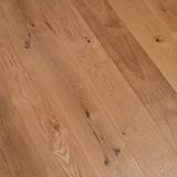 14mm Engineered Wood Straight Plank Click System Brushed Classic Lacquered / Lac Master Lock Wide Planks Mid Oak Classic - Image 4