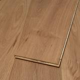 14mm Engineered Wood Straight Plank Tongue & Groove Brushed Classic Lacquered / Lac Master Line Wide Planks Mid Oak Classic - Image 1