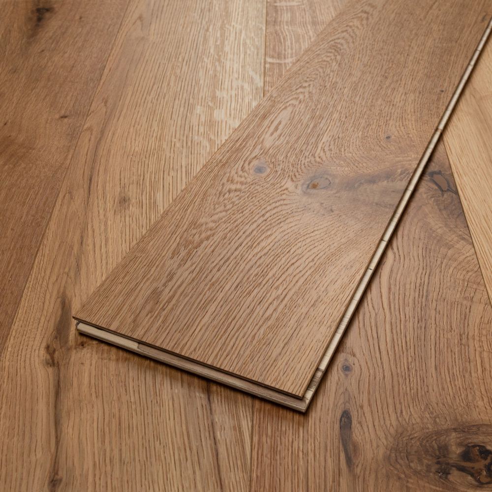 14mm Engineered Wood Straight Plank Tongue & Groove Trade Smart Collection Wide Planks