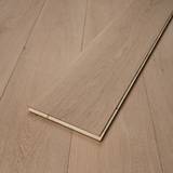 14mm Engineered Wood Straight Plank Tongue & Groove Unfinished Unfinished Flooring Wide Planks Mid Oak Light - Image 1
