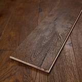 14mm Engineered Wood Straight Plank Tongue & Groove Antique Brushed Distressed Hard-Wax Oiled Heritage Collection Wide Planks Mid Oak Light - Image 1