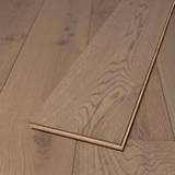 14mm Engineered Wood Straight Plank Tongue & Groove Dove Grey Brushed Lacquered / Lac Trade Smart Collection Wide Planks - Image 1