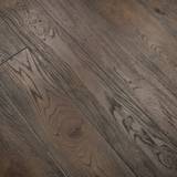 15mm Engineered Wood Straight Plank Tongue & Groove Brushed Distressed Lacquered / Lac Oiled Heritage Collection Wide Planks Charcoal/Black - Image 4