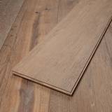 15mm Engineered Wood Straight Plank Tongue & Groove Brushed Distressed Smoked / Double Smoked Heritage Collection Wide Planks Pale/White - Image 1