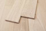 20mm Engineered Wood Straight Plank Click System Prime Unfinished Flooring Wide Planks Pale/White - Image 1
