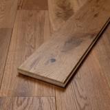 18mm Solid Wood Straight Plank Click System Traditional Line #N/A - Image 1