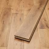 18mm Solid Wood Straight Plank Click System Traditional Line #N/A - Image 1